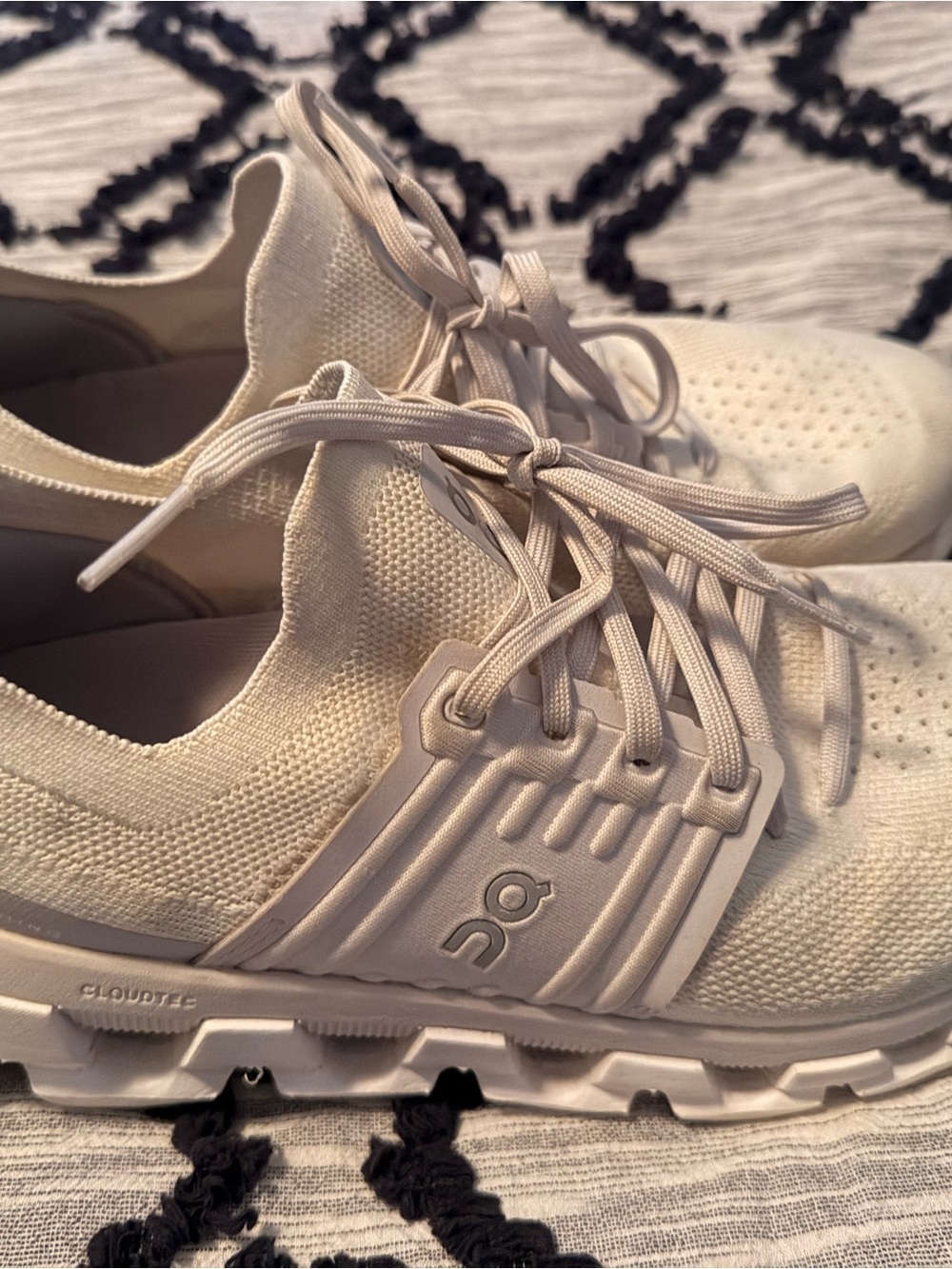 On Running Women's Cloudswift Sneakers in Cream